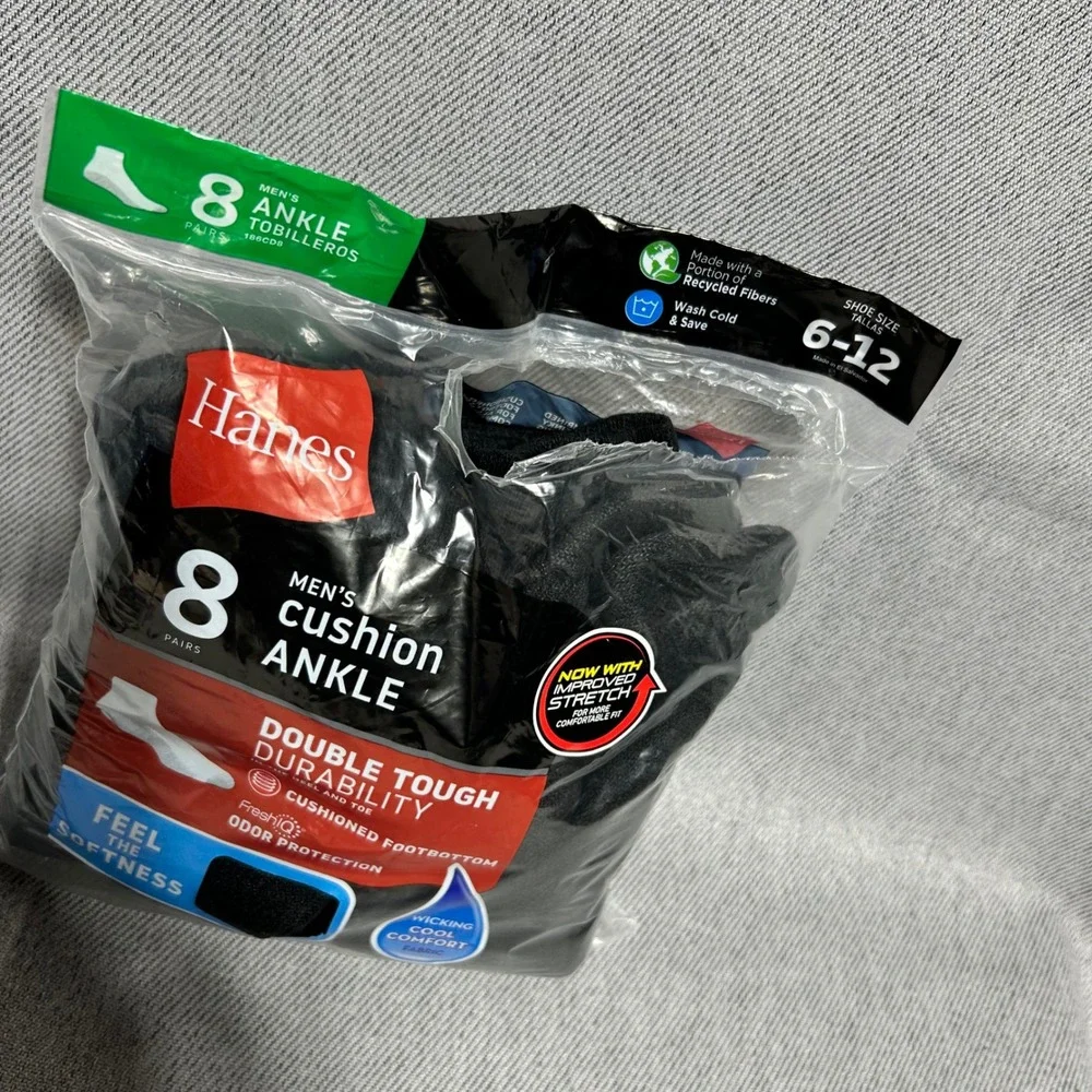 Hanes men cushion